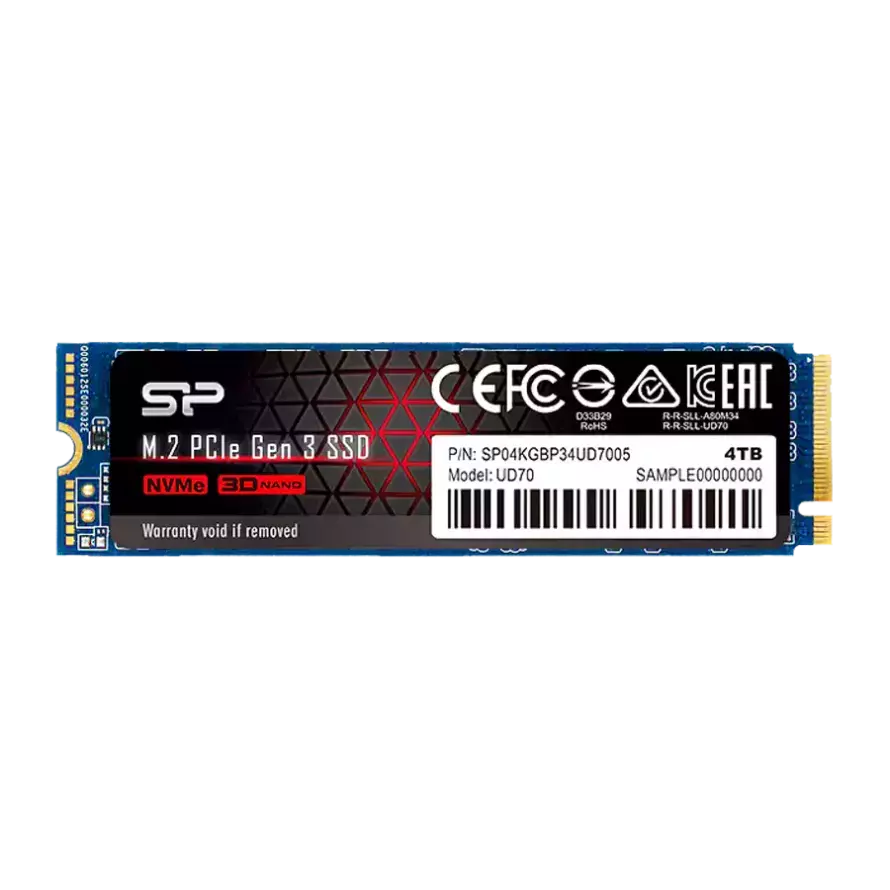 اس اس دی سیلیکون پاور UD70 M.2 2280 PCIe Gen3x4 4TB