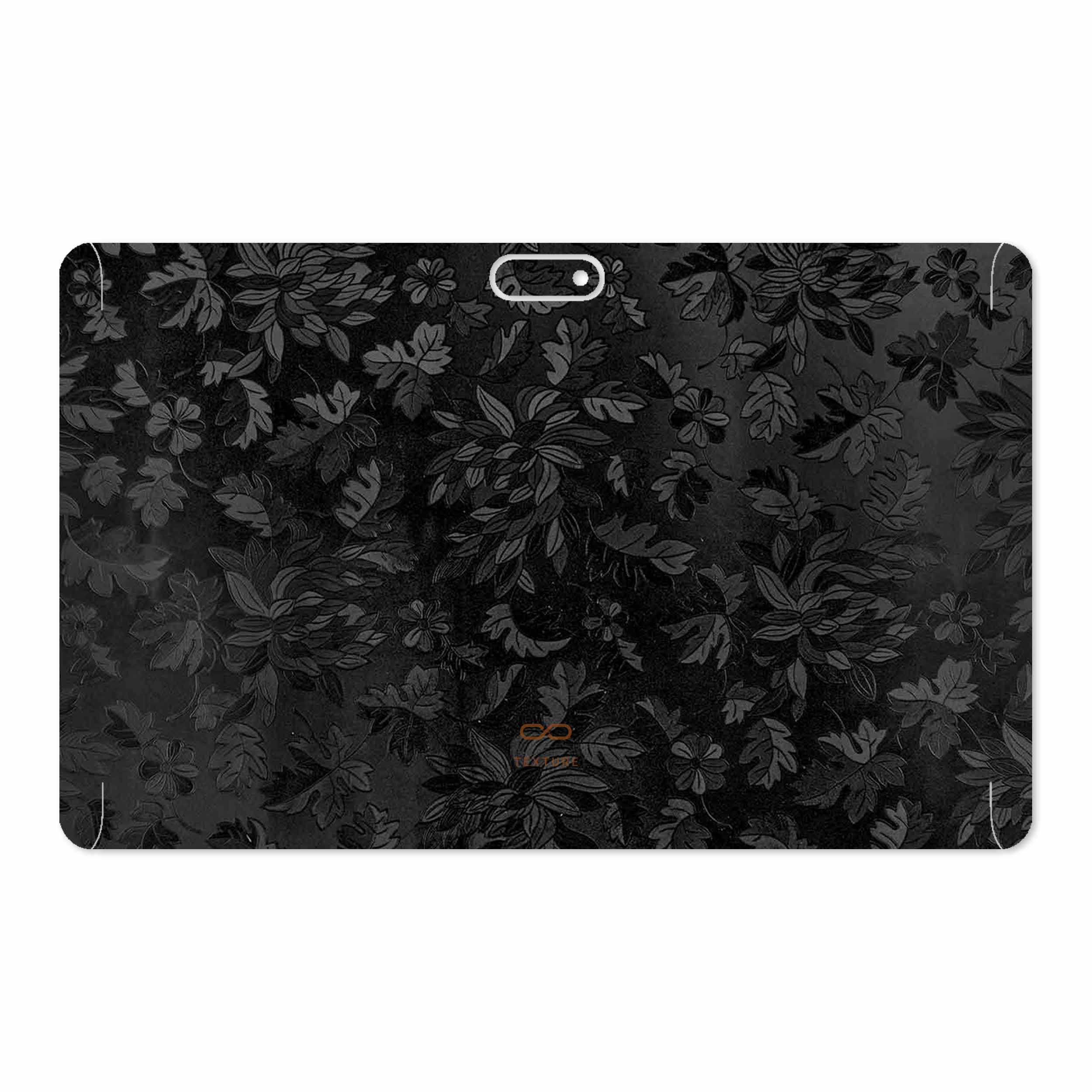برچسب پوششی ماهوت مدل Black-Wildflower مناسب برای تبلت جی ال ایکس W11 Plus