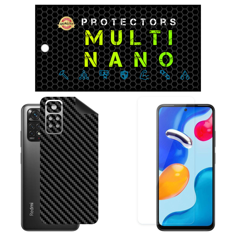 محافظ صفحه نمایش مولتی نانو مدل X-SFC مناسب برای گوشی موبایل شیائومی Redmi Note 11S به همراه برچسب پوششی | کالا برتری