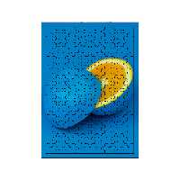 پازل 117 تکه مدل پرتقال کد 1599