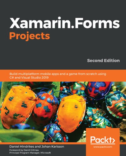 خرید و دانلود نسخه کامل کتاب Xamarin.Forms Projects: Build multiplatform mobile apps and a game from scratch using C# and Visual Studio 2019