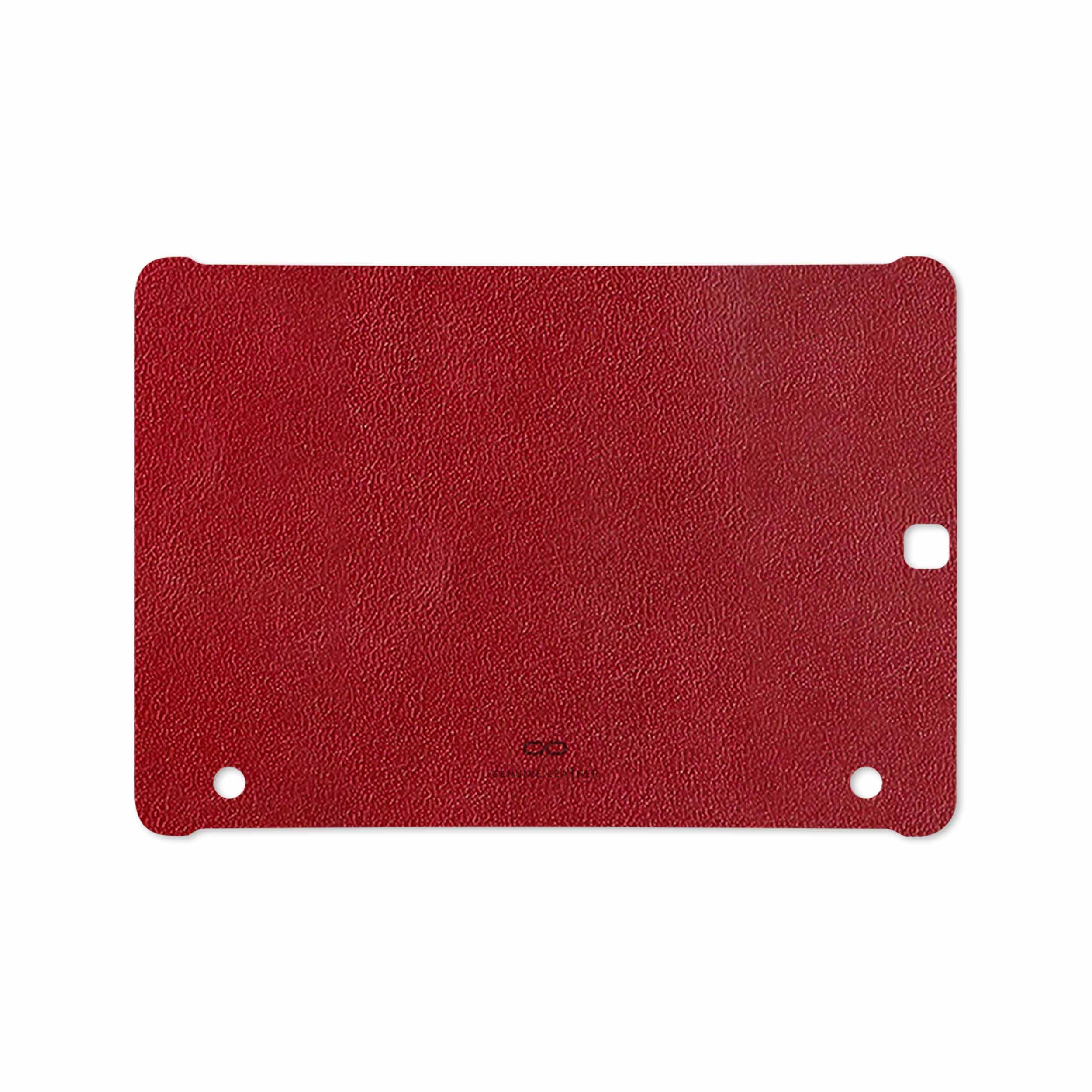 برچسب پوششی ماهوت مدل Red-Leather مناسب برای تبلت سامسونگ Galaxy Tab S2 9.7 2015 T810