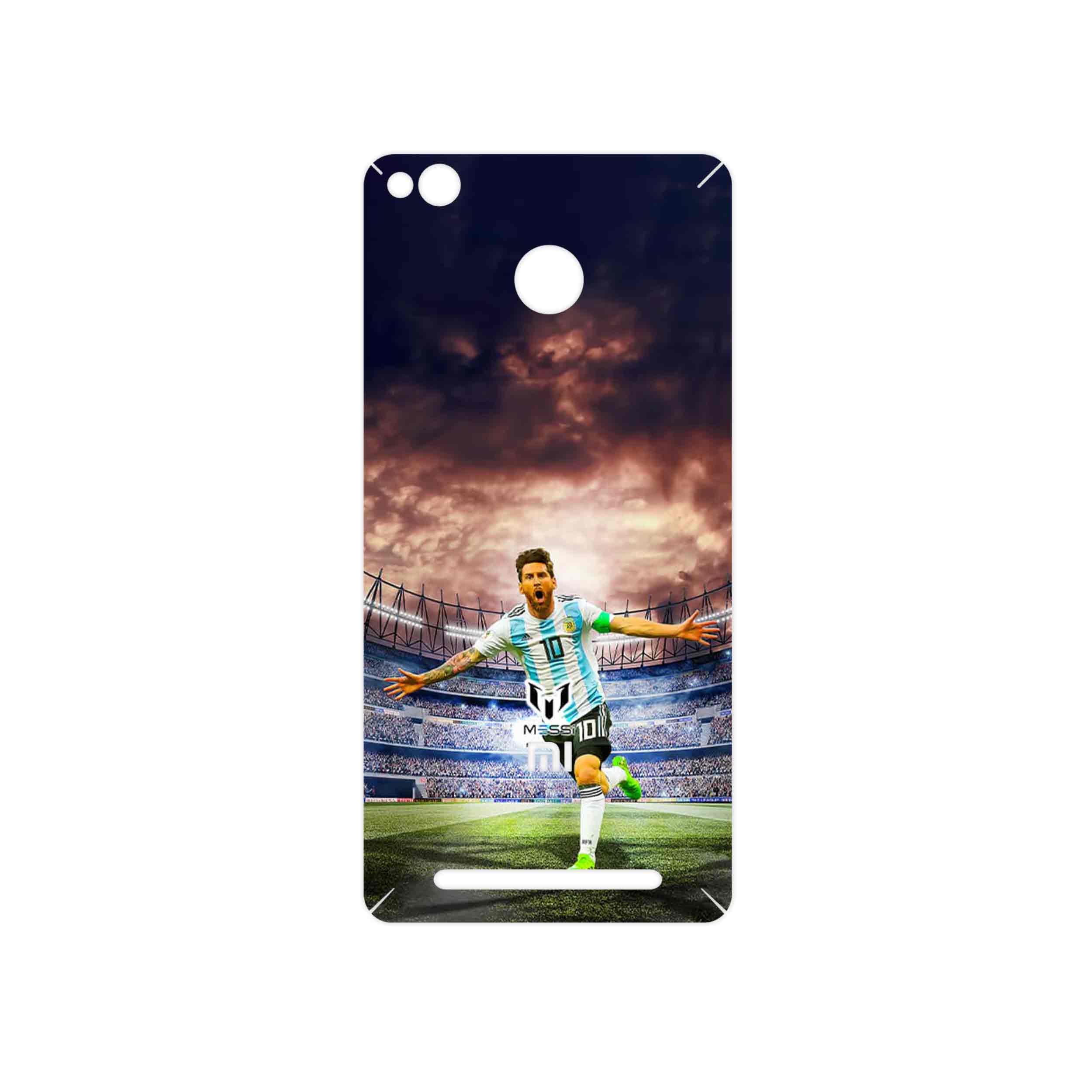 برچسب پوششی ماهوت مدل Lionel Messi 2 مناسب برای گوشی موبایل شیائومی Redmi 3 Pro