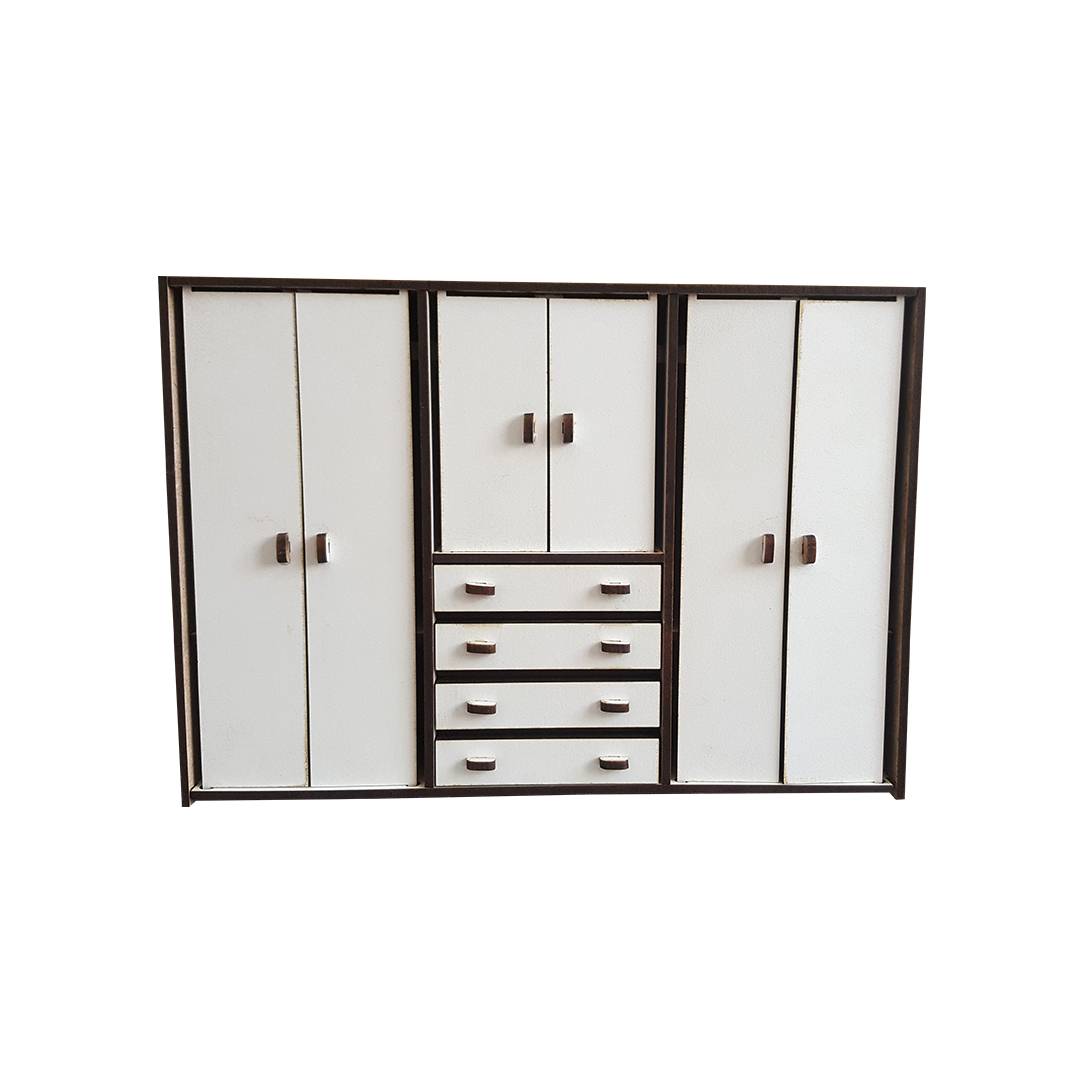 ماکت دکوری مدل کمد دیواری کد1400-61