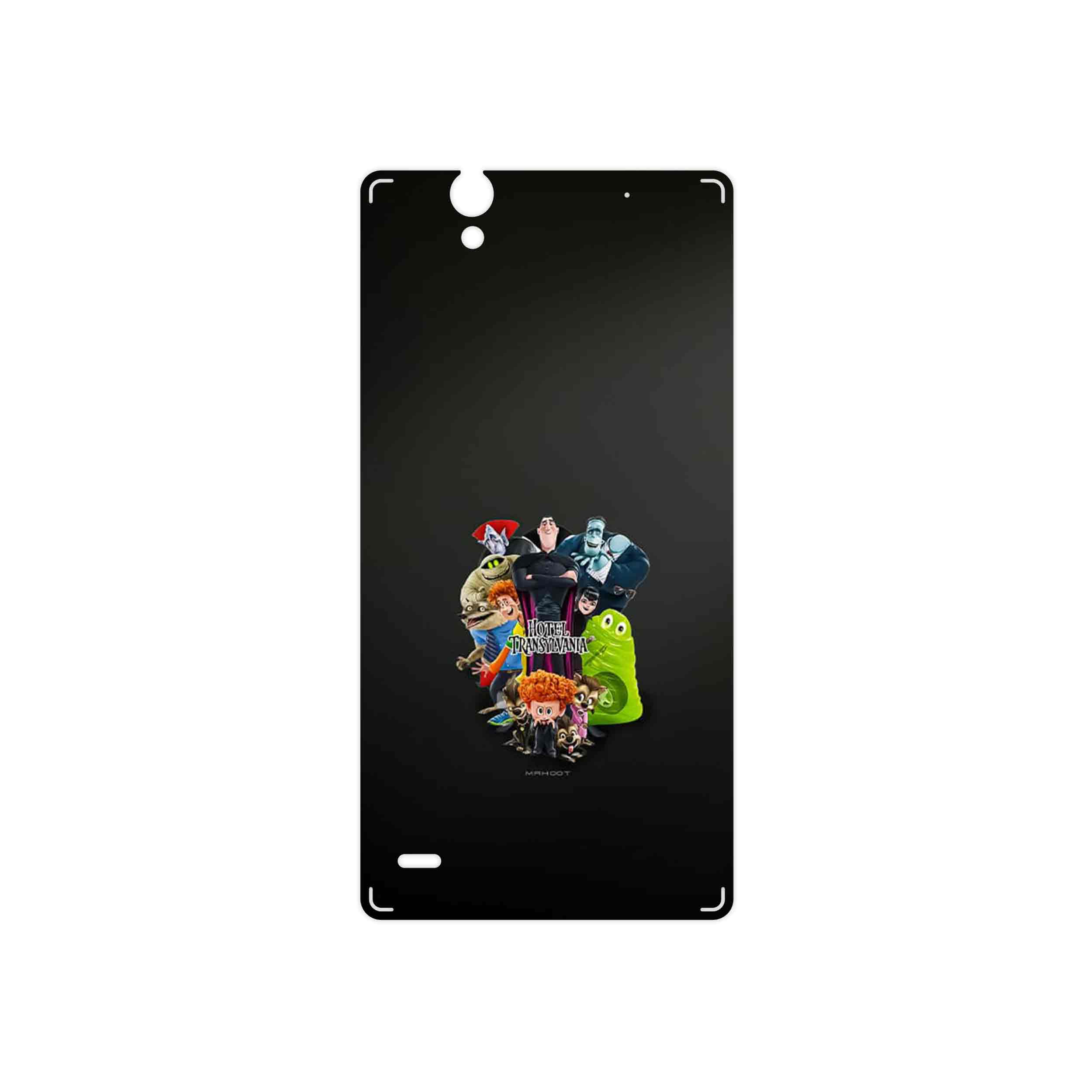برچسب پوششی ماهوت مدل Hotel Transylvania مناسب برای گوشی موبایل سونی Xperia C4