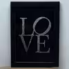 تابلو مدل دکوراتیو آشپزخانه طرح love