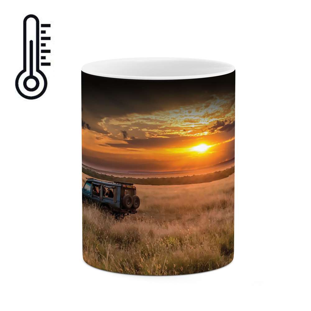 ماگ حرارتی طرح غروب مدل mgh04360