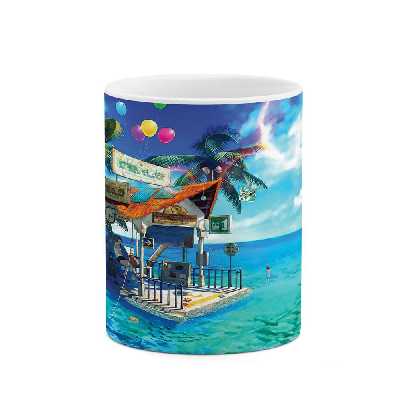 ماگ طرح منظره انیمه مدل mgp10016