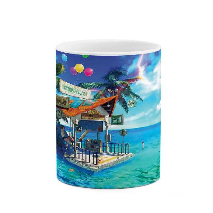 ماگ طرح منظره انیمه مدل mgp10016