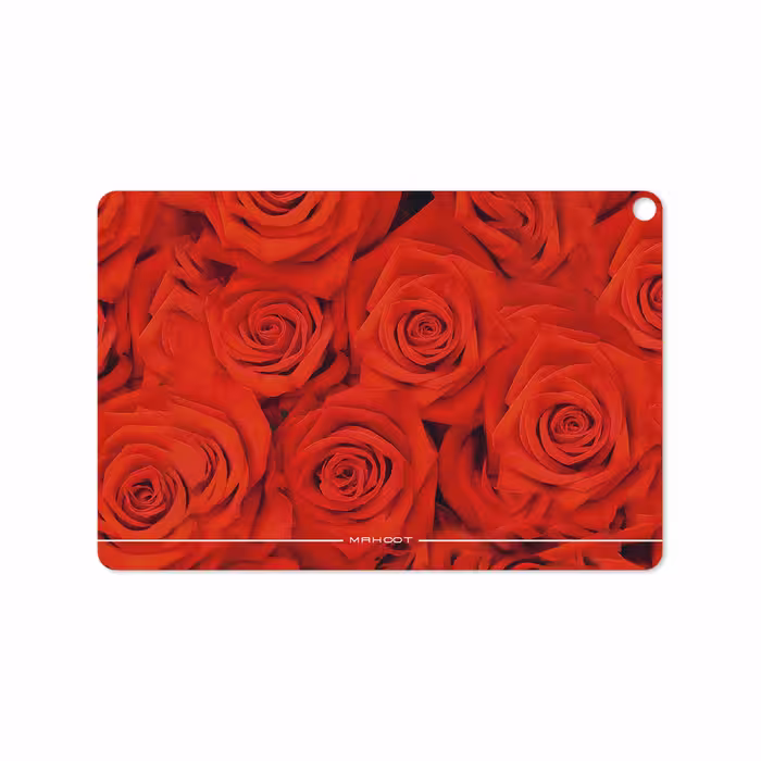 برچسب پوششی ماهوت مدل Red-Flower مناسب برای تبلت ایسوس Zenpad 3S 10 2017 Z500KL