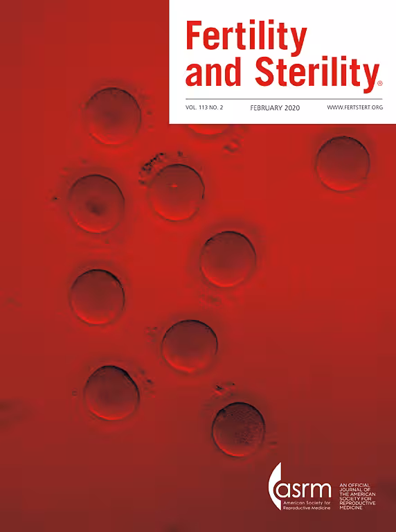 Fertility and Sterility 2020 - کتاب پزشکی بهار