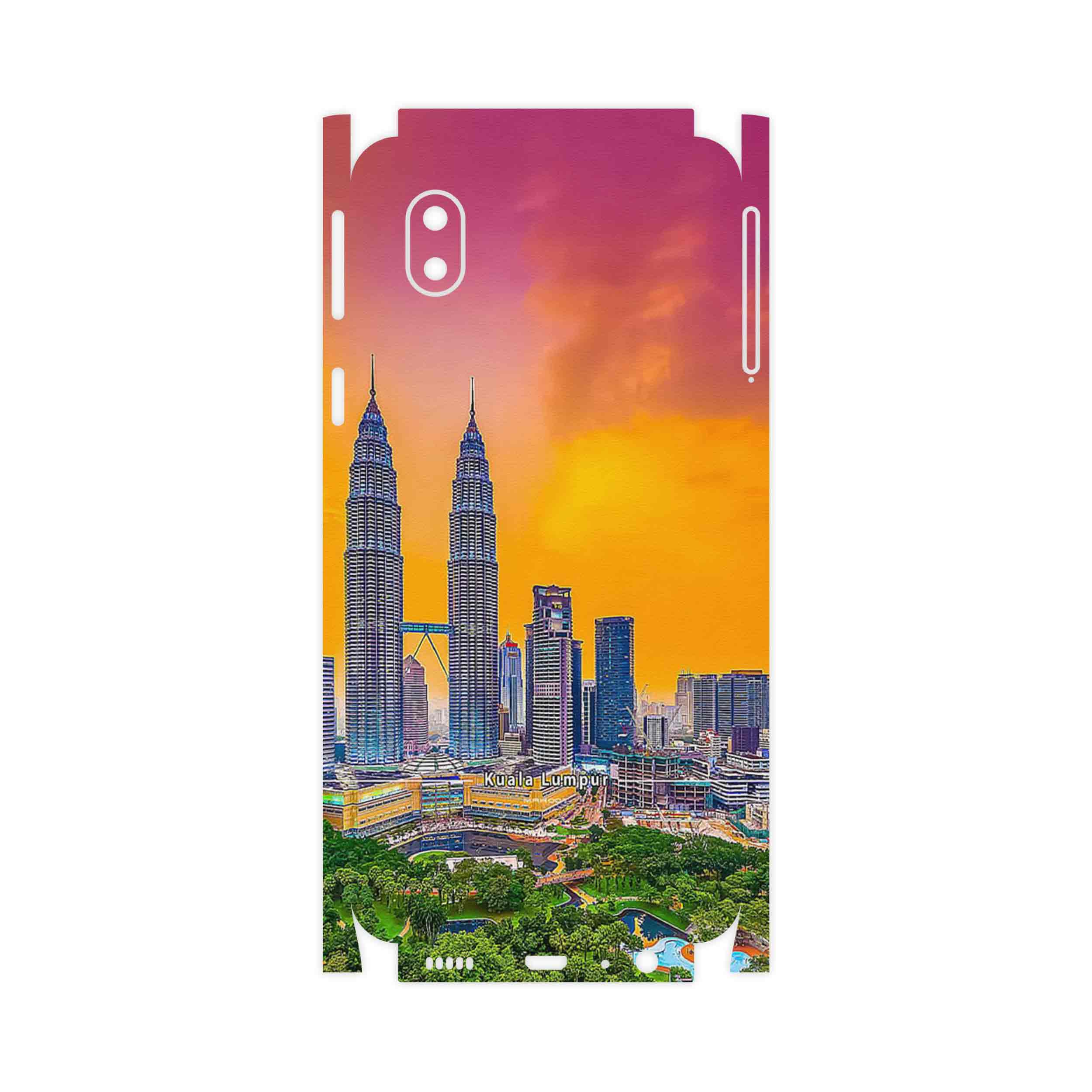 برچسب پوششی ماهوت مدل City of Kuala Lumpur-FullSkin مناسب برای گوشی موبایل سامسونگ Galaxy A01 Core
