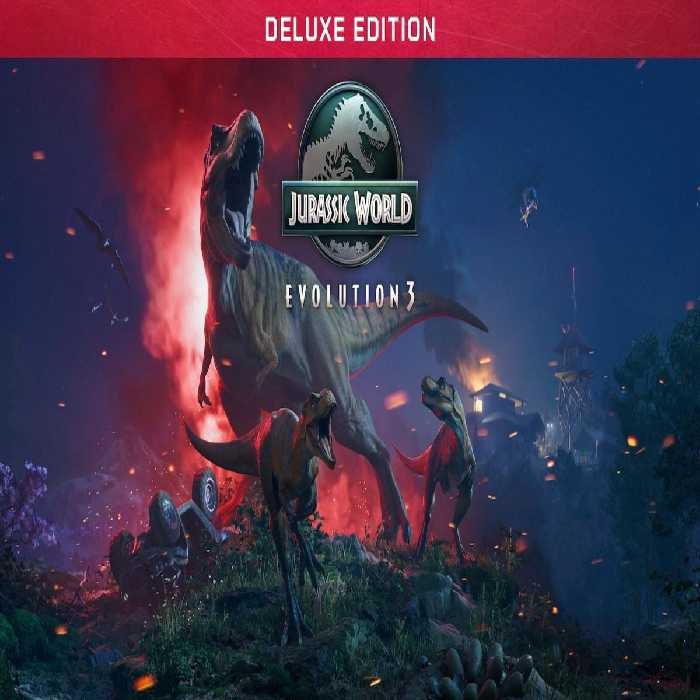خرید بازی Jurassic World Evolution 3: Deluxe Edition اکانت قانونی PS5 با بهترین قیمت