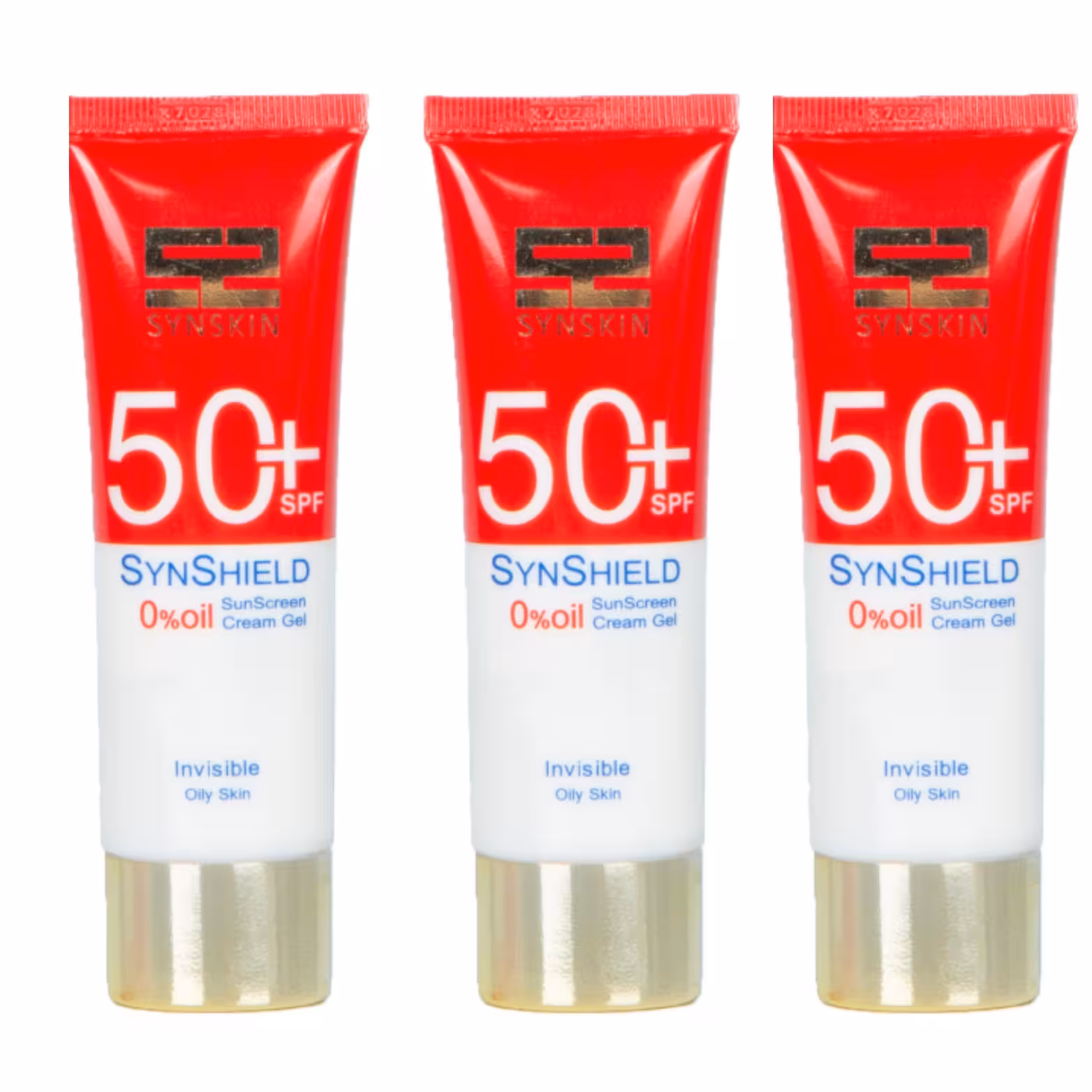 کرم ژل ضد آفتاب ساین اسکین مدل Invisible حجم 50 میلی لیتر مجموعه 3 عددی