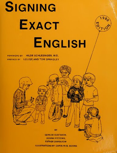 خرید و دانلود نسخه کامل کتاب Signing Exact English