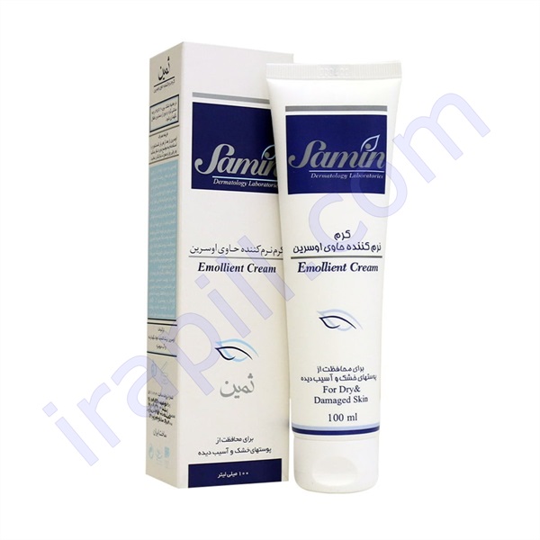 کرم نرم کننده حاوی اوسرین ثمین مخصوص پوست خشک 100 میلی لیتر