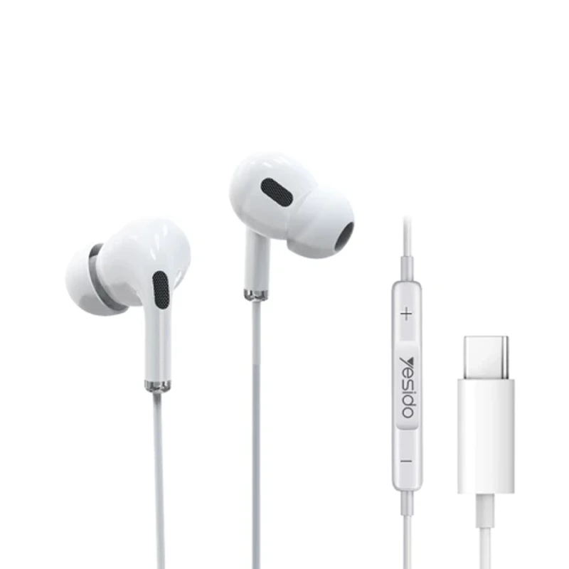 هندزفری سیم دار USB-C مدل مکالمه دار DECODE از برند Yesido YH35 (100% اورجینال)