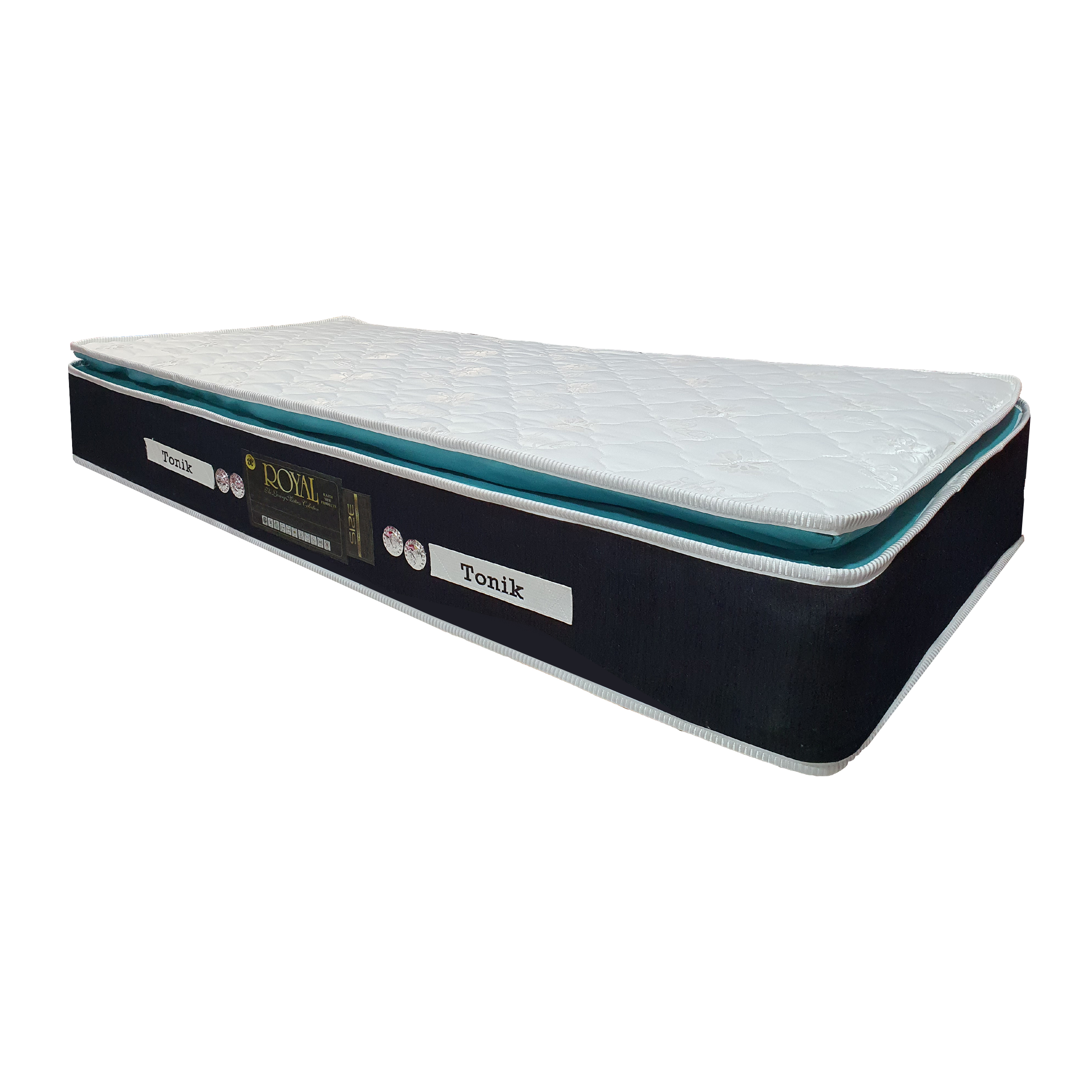 تشک رویال مدل پلاس 3 یک نفره سایز 200 × 120 سانتی متر 