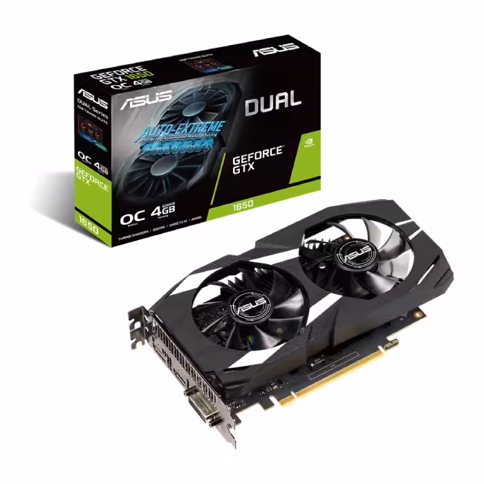 کارت گرافیک ایسوس GeForce DUAL GTX 1650 OC 4G