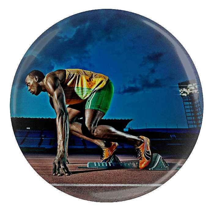 پیکسل طرح اوسین بولت دونده جامائیکا مدل S3861