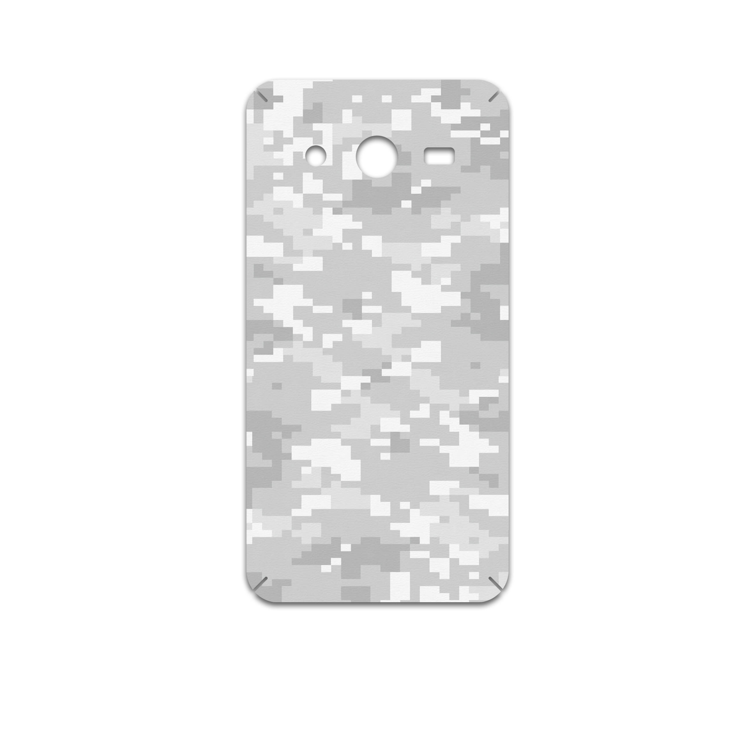 برچسب پوششی ماهوت مدل Army-Snow-Pixel مناسب برای گوشی موبایل سامسونگ Galaxy Core 2