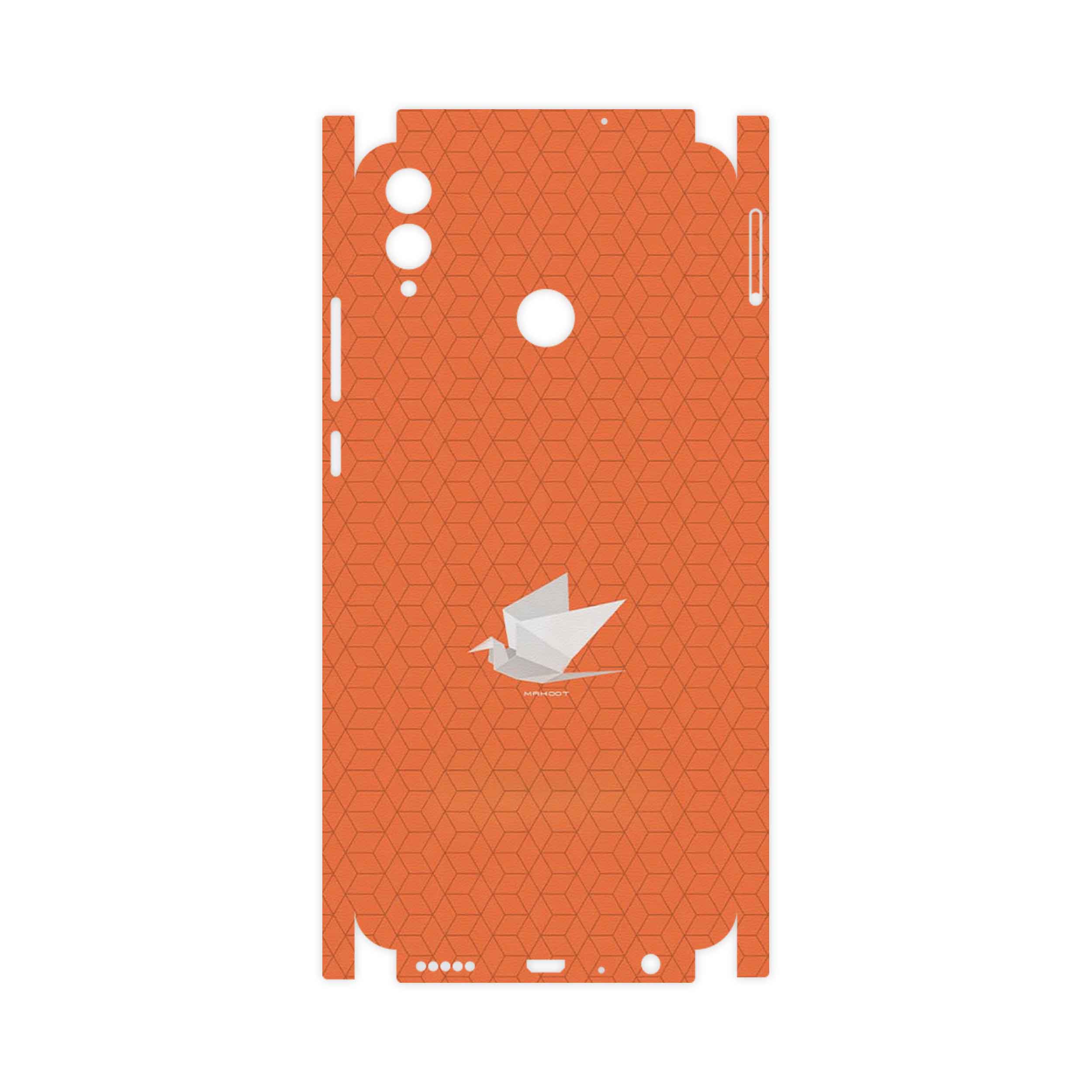 برچسب پوششی ماهوت مدل Minimalist origami bird-FullSkin مناسب برای گوشی موبایل آنر 8X