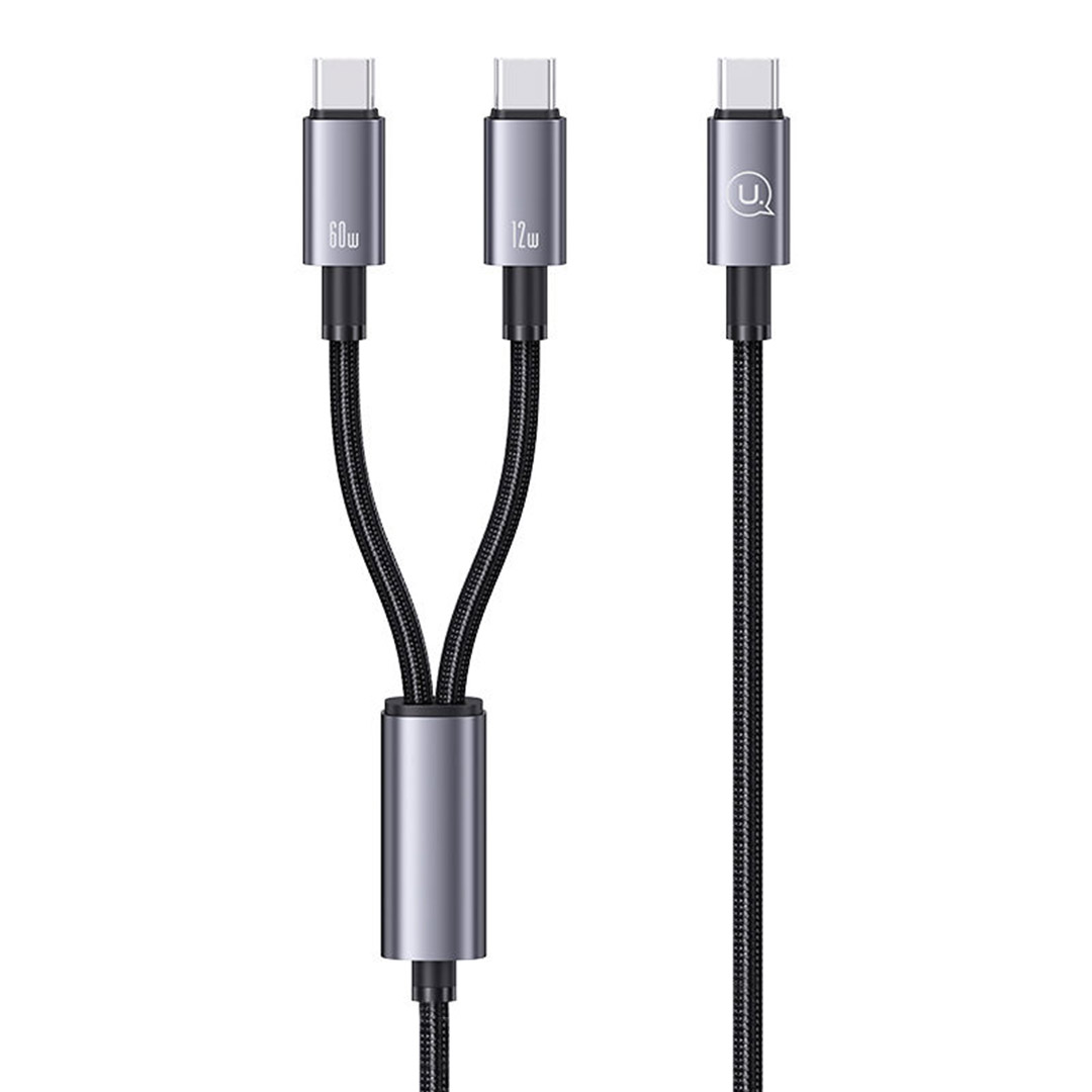 خرید و قیمت کابل USB Type-C به USB Type-C و USB Type-C یوسمز SJ740 طول 1٫2 متر