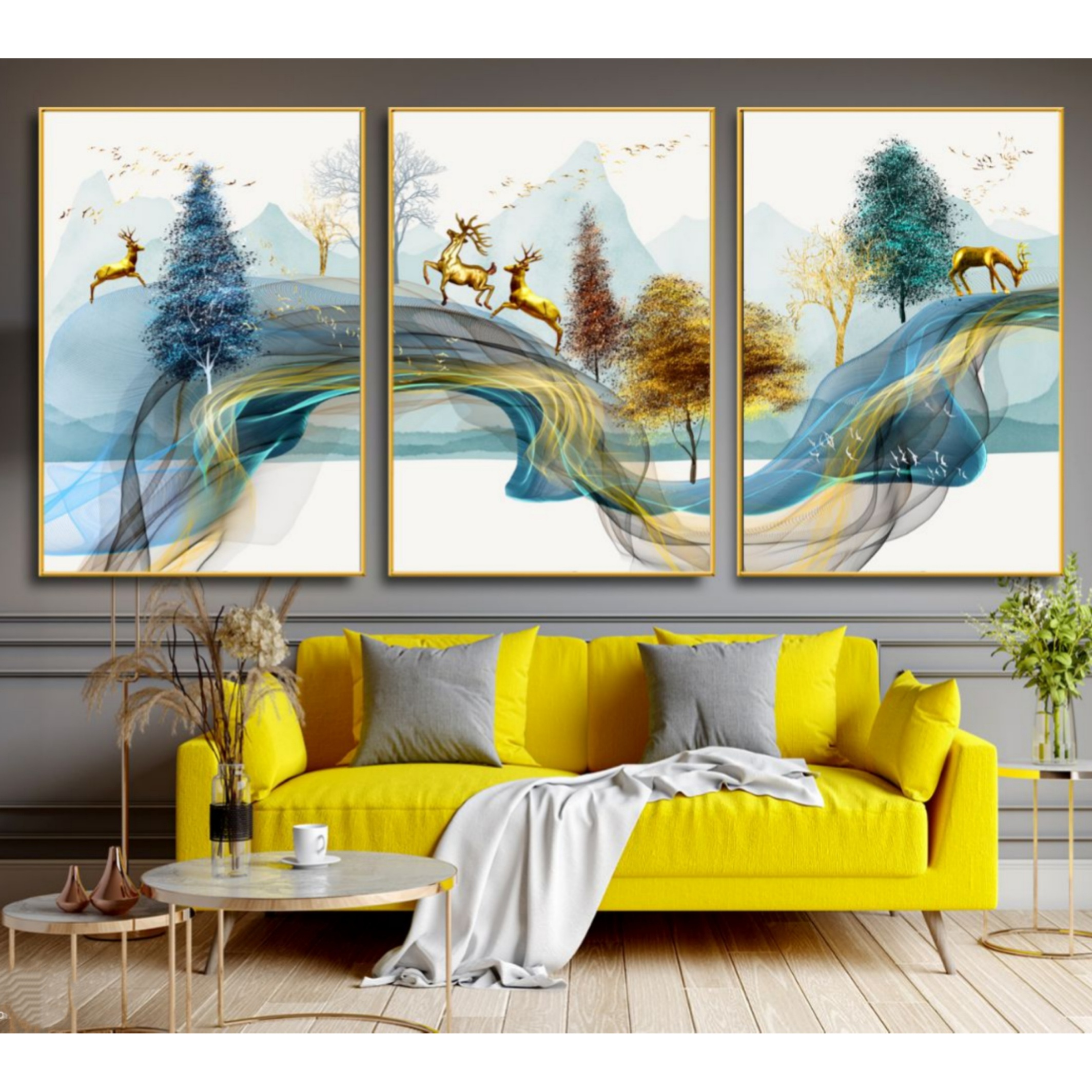 تابلو مدل دکورایتو کد 1159 مجموعه 3 عددی