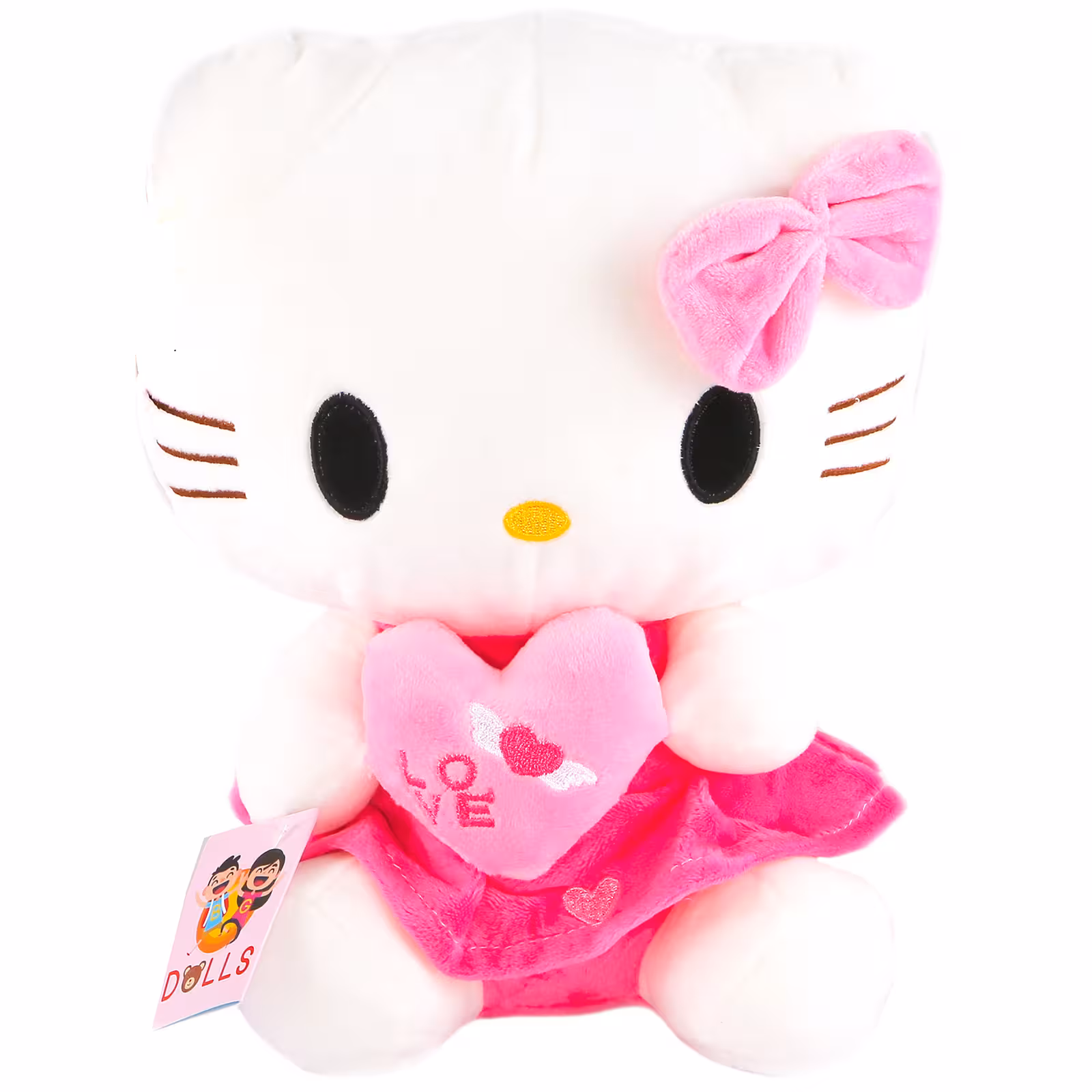 عروسک بی جی دالز مدل Love کد BG11491 ارتفاع 25 سانتی متر
