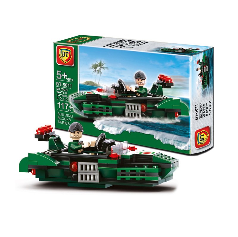 لگو کشتی گشت ارتشی  117 قطعه BT5011