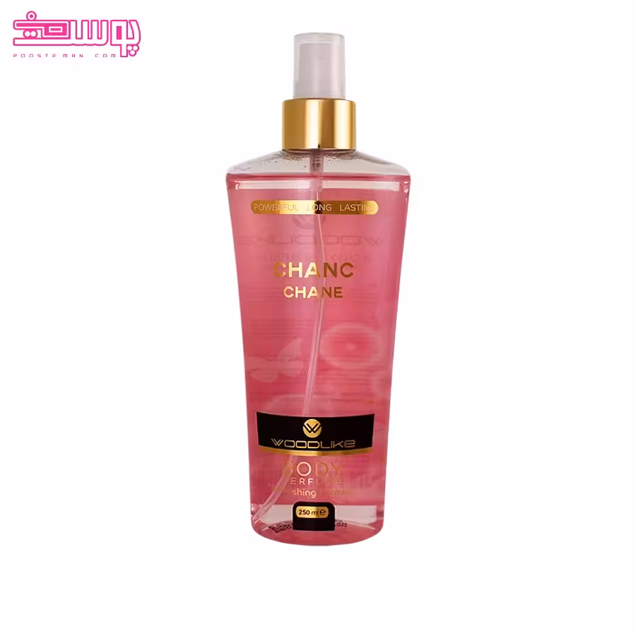 بادی اسپلش زنانه شنل چنس وودلایک حجم 250ml
