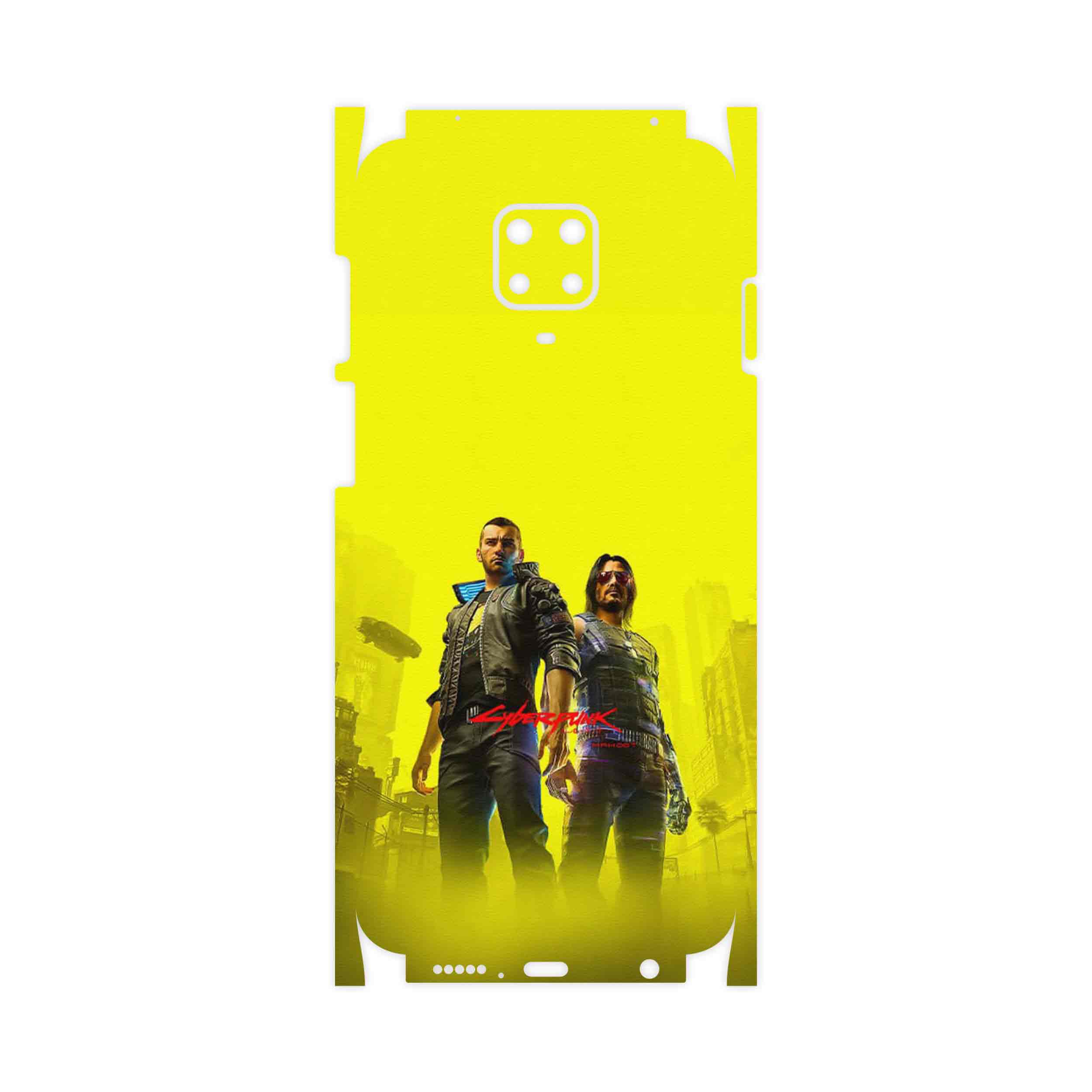 برچسب پوششی ماهوت مدل Cyberpunk Game Series-FullSkin مناسب برای گوشی موبایل شیائومی Redmi Note 9 Pro