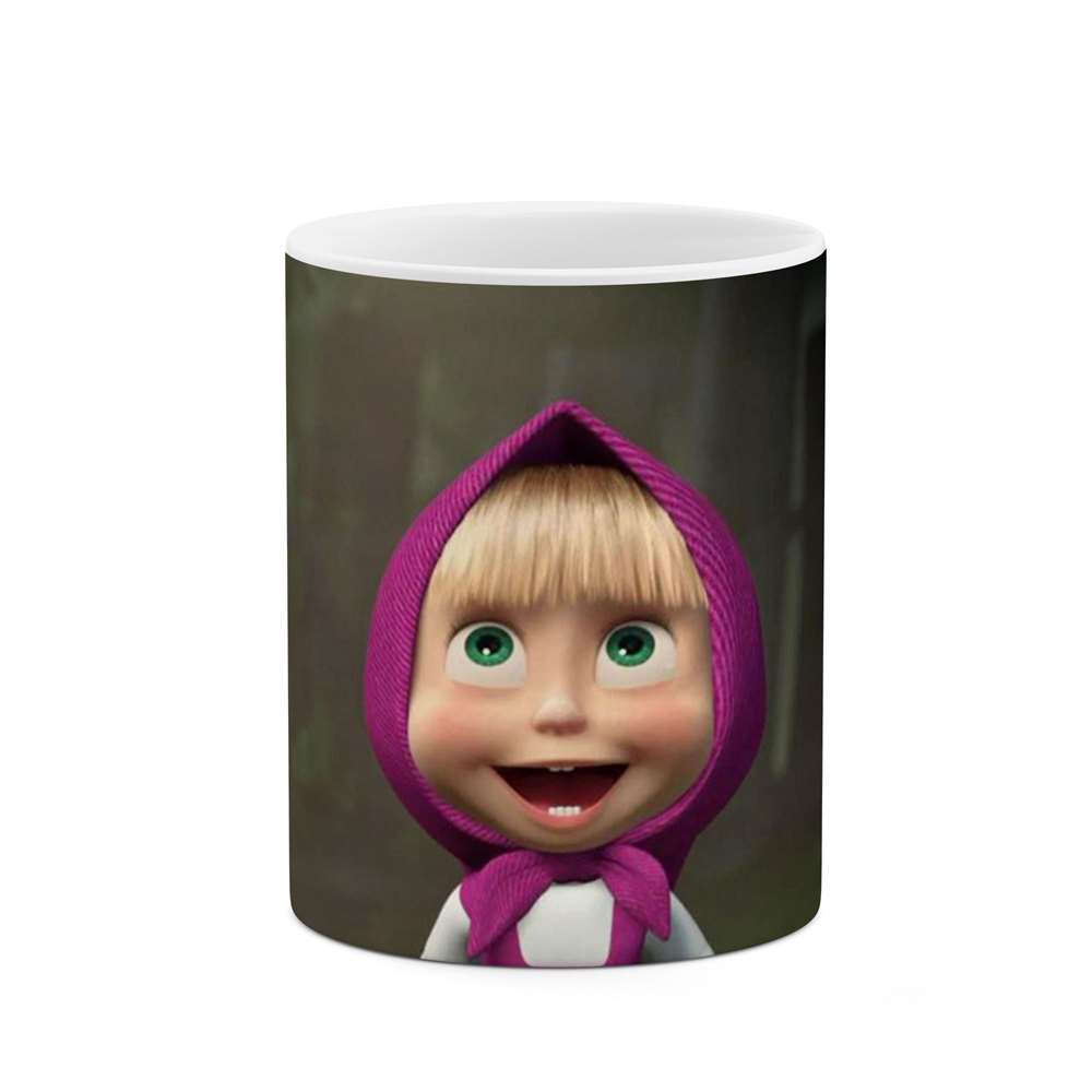 ماگ طرح انیمیشن ماشا و خرسه  مدل mgp13361