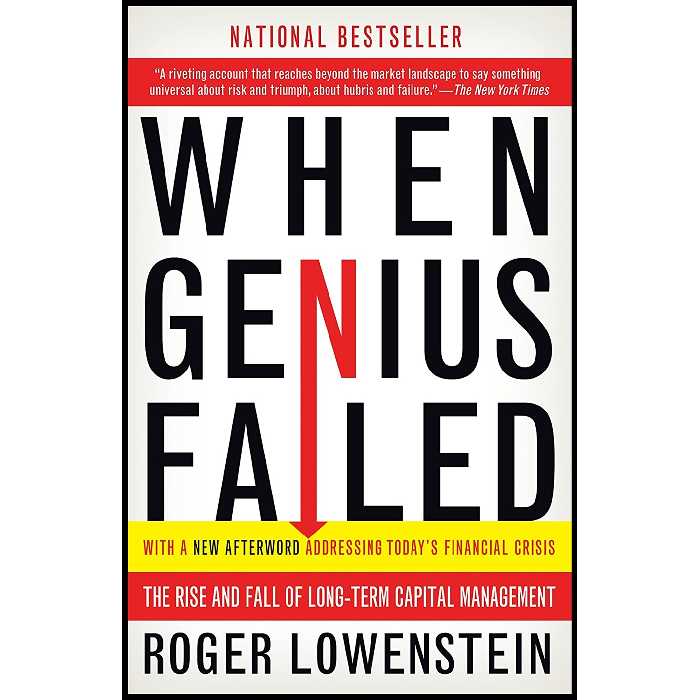 کتاب When Genius Failed اثر Roger Lowenstein انتشارات Random House Trade