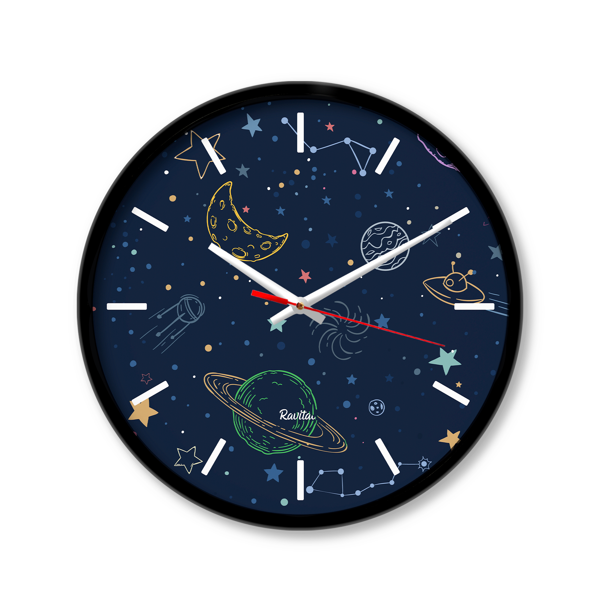 ساعت رومیزی راویتا مدل کهکشان کد 2145