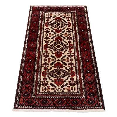 فرش قدیمی دستباف ذرع و نیم سی پرشیا کد 179283