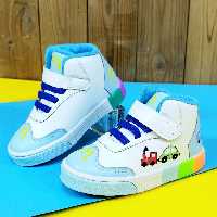 نیم بوت اسپرت بچگانه پسرانه مدل ترافیک 