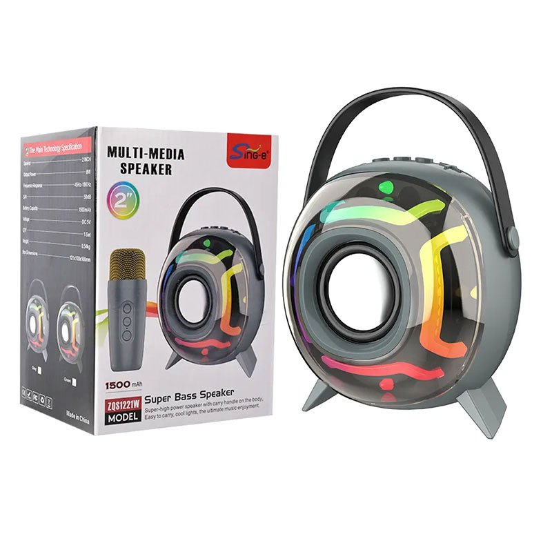 اسپیکر بلوتوثی سینگ ای ZQS1221W   میکروفون