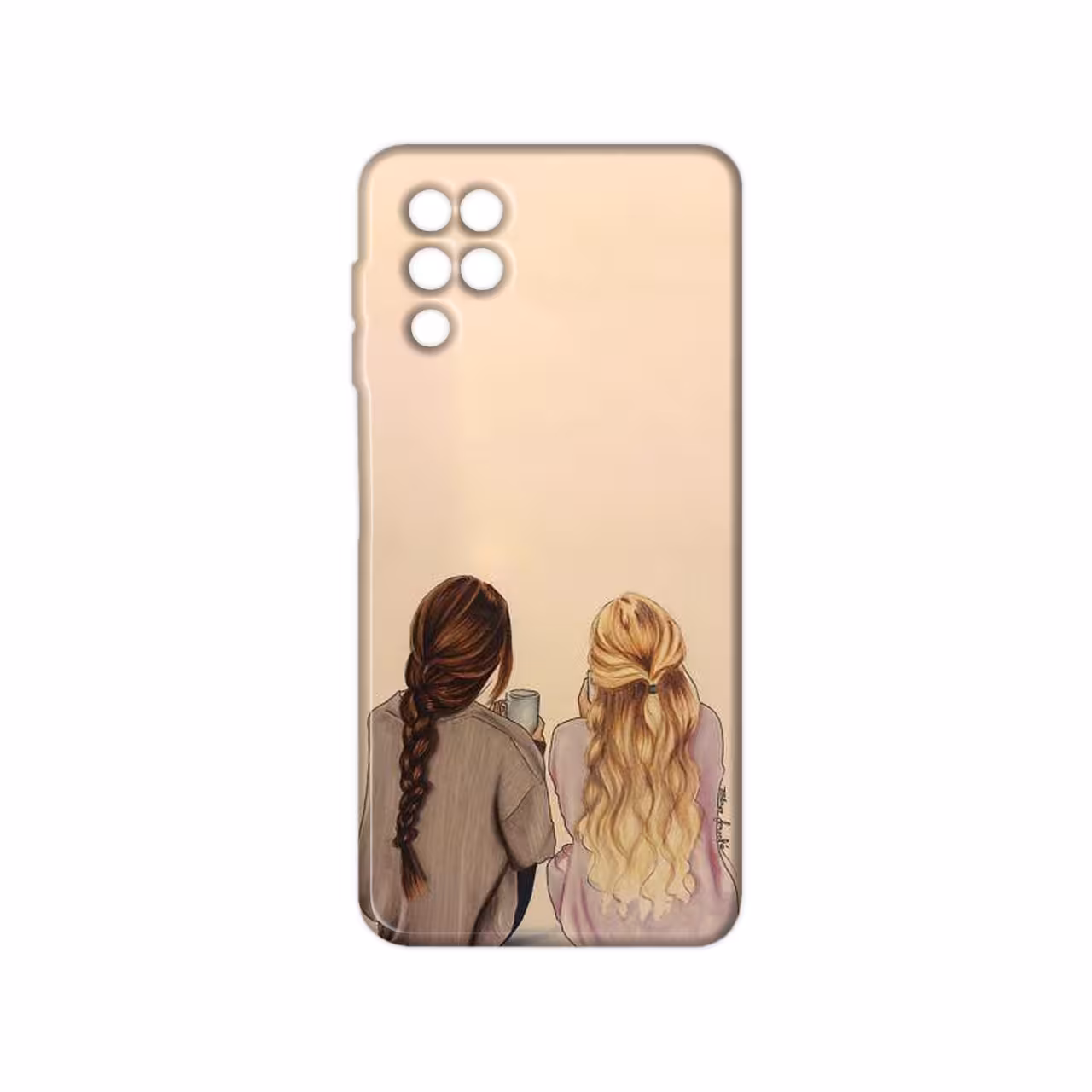 کاور مدل دوستی کد 061 مناسب برای گوشی موبایل سامسونگ galaxy A22 4g