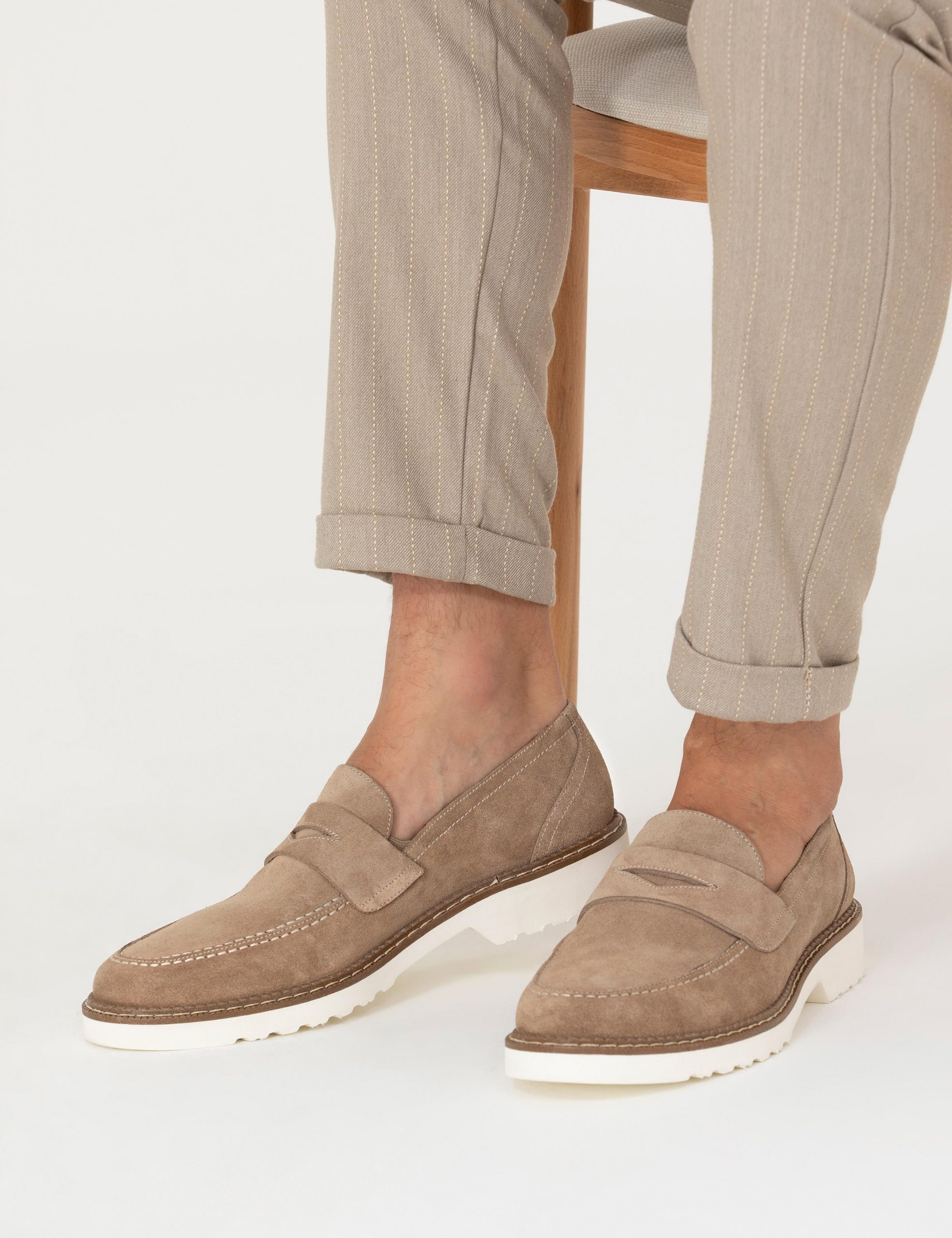 کفش لوفر مردانه راسویی پیرکاردین - فروشگاه لباس شهرمون