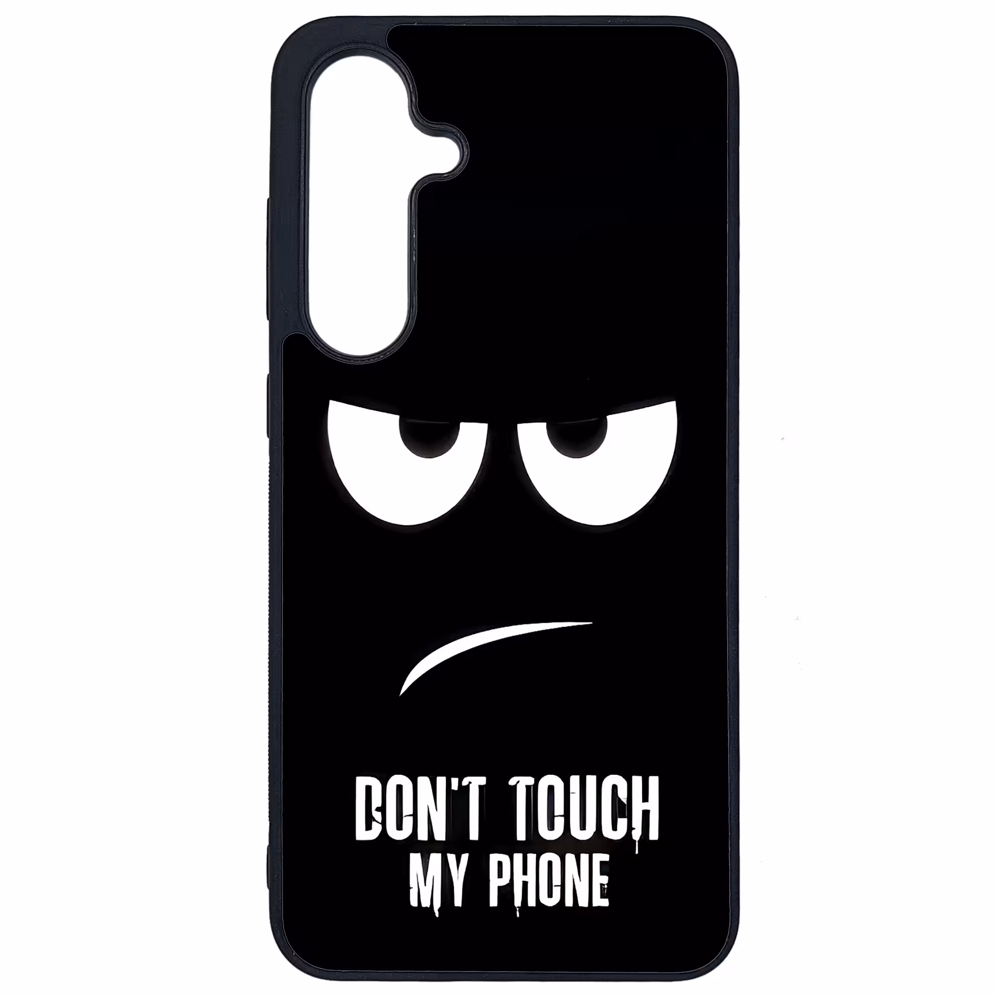 کاور طرح DONT TOUCH MY PHONE کد G-090 مناسب برای گوشی موبایل سامسونگ Galaxy S24 FE | دیجی قاب دونی