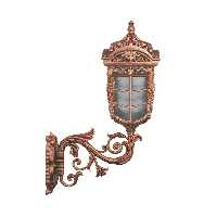 چراغ دیواری پارکی تکشیدفام مدل پادرا کد 8904-16