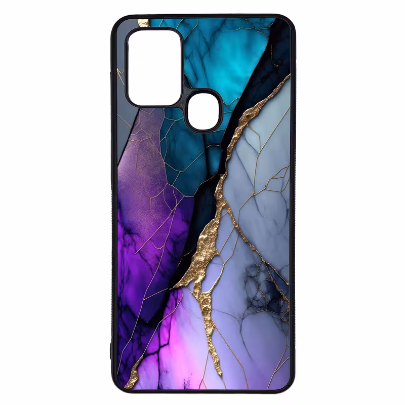 کاور طرح ماربل کد G-082 مناسب برای گوشی موبایل سامسونگ Galaxy A21s | دیجی قاب دونی