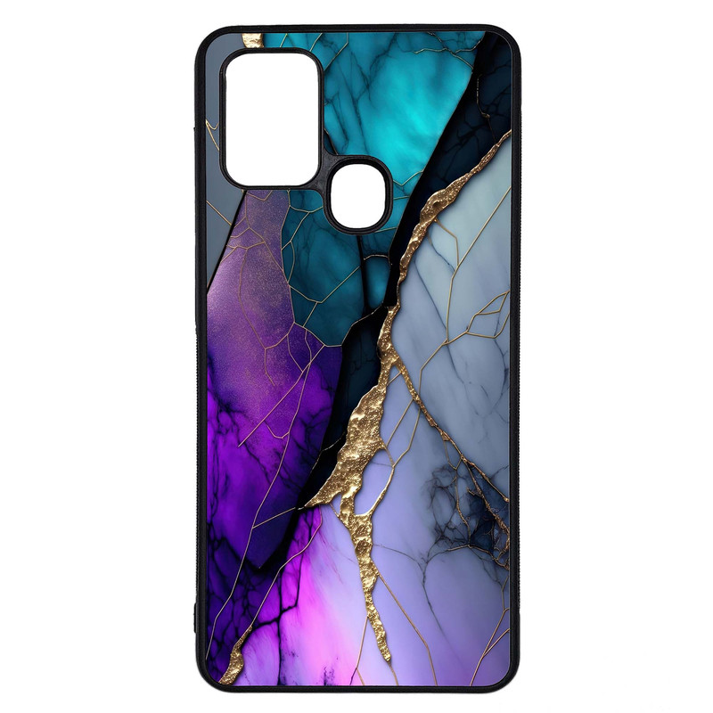 کاور طرح ماربل کد G-082 مناسب برای گوشی موبایل سامسونگ Galaxy A21s | دیجی قاب دونی