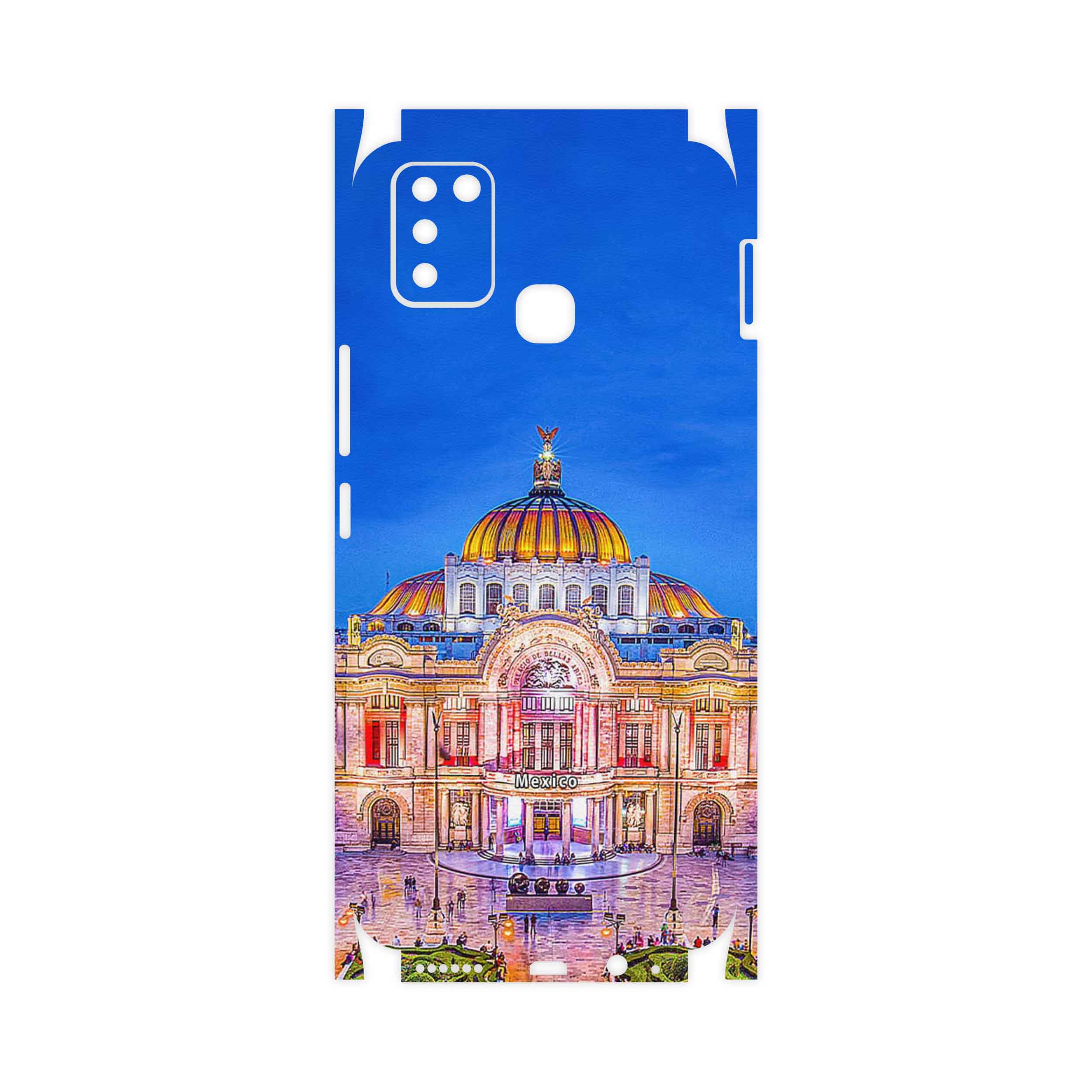 برچسب پوششی ماهوت مدل Mexico City-FullSkin مناسب برای گوشی موبایل اینفینیکس Smart 6 X657B