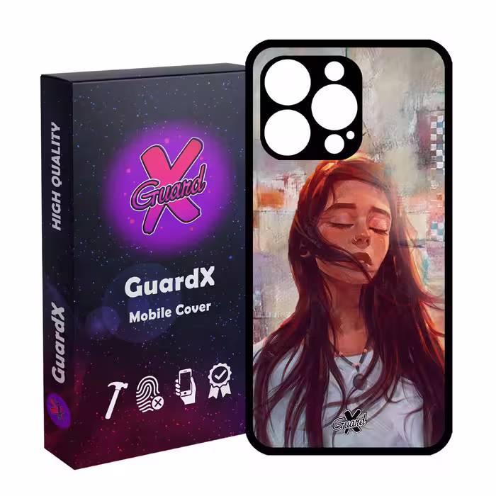 کاور گارد ایکس طرح Girl مدل Glass10056 مناسب برای گوشی موبایل اپل iPhone 13 Pro