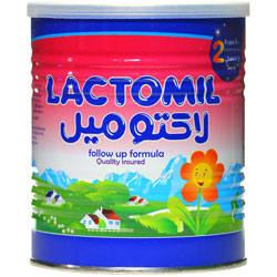 پودر شیر خشک نوزاد لاکتومیل 2 از 6 ماهگی به بعد