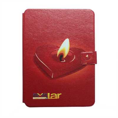 کیف کلاسوری مدل شمع کارتونی کد TK مناسب برای تبلت سامسونگ Galaxy Tab S6 lite P615