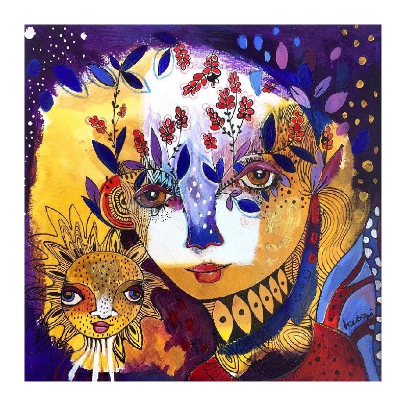 تابلو شاسی مدل نقاشی کد 21