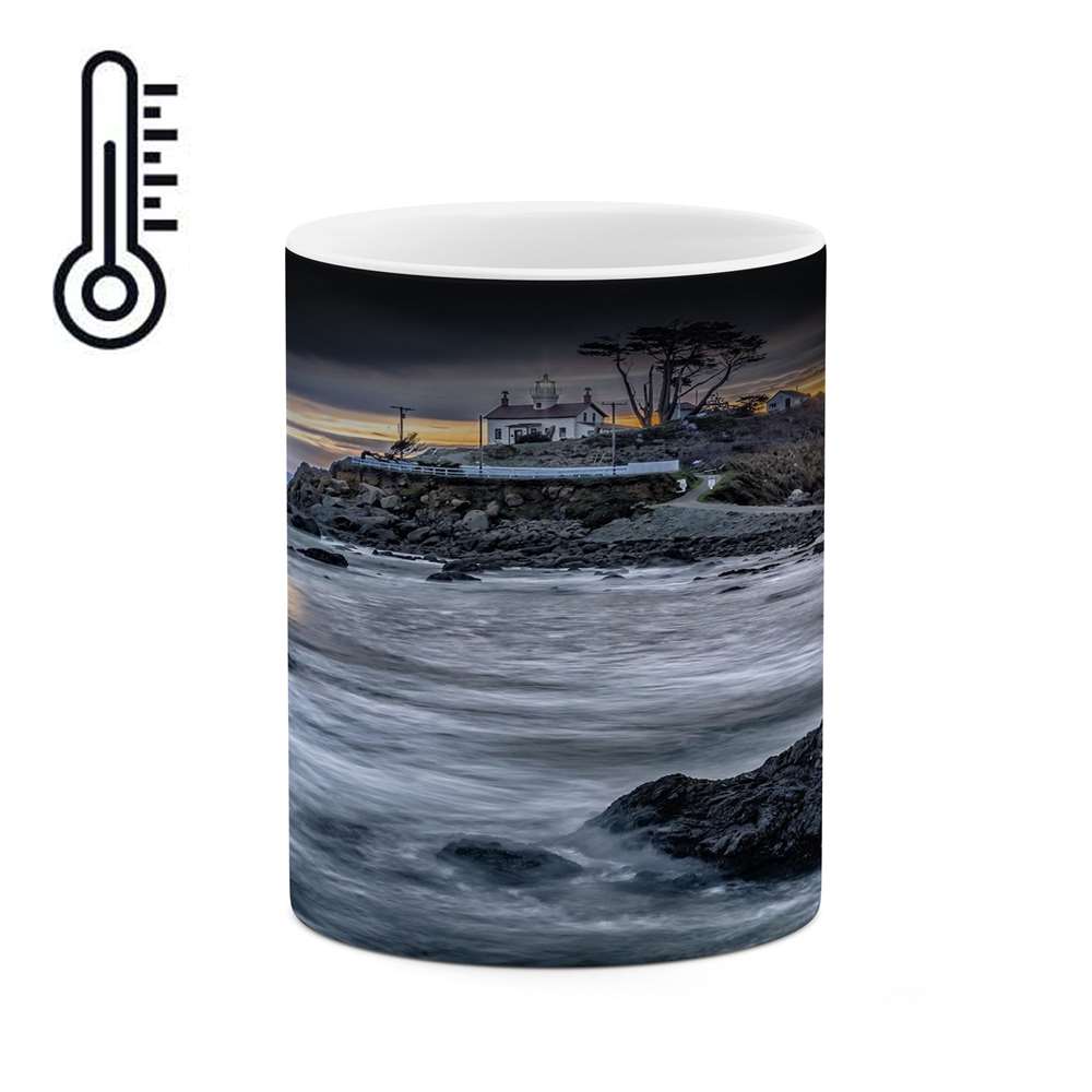 ماگ حرارتی کاکتی طرح منظره مدل mgh16580